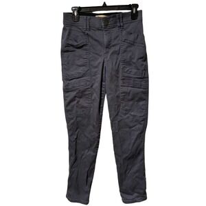 Democracy "Ab" Cargo Pants Womens 2 Gray Slim Straight Utility